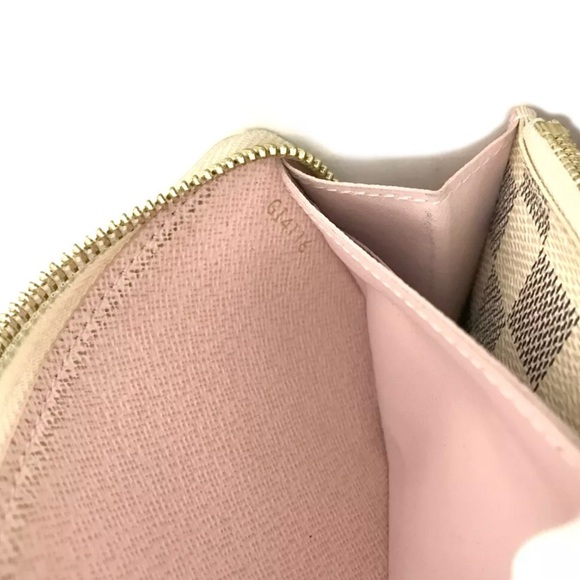 Louis Vuitton Damier Azur Portefeiulle Clemence Long Wallet - Picture 8 of 8